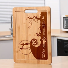 Bamboo Cutting Board Chopping Board with Juice Grooves