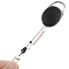 Quick Release Retractable Holder for Key Chain & Badge