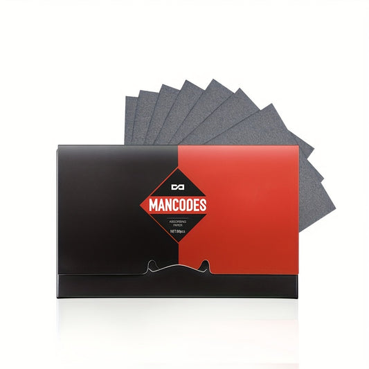 MANCODES Bamboo Charcoal Absorbing Paper 80pcs