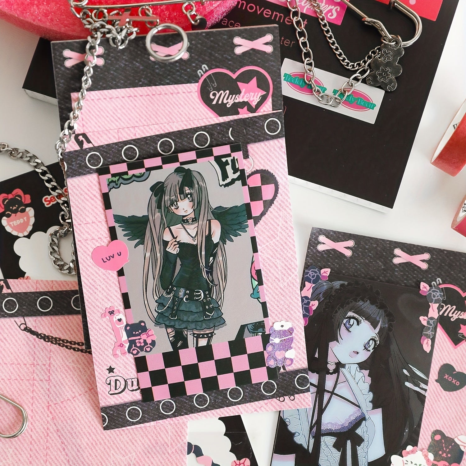 Sweet Cowboy Series Memo Pad Cartoon Small Sticker Memo