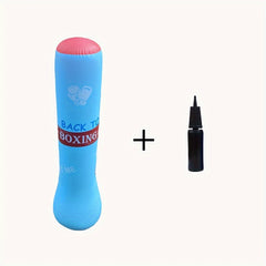 Inflatable Boxing Bag PVC Tumbler Trainer Fitness Sandbag