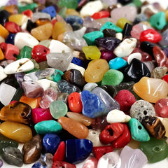 Natural Stone Beads Gemstone Crystal Loose Bead DIY Bracelet Jewelry Making
