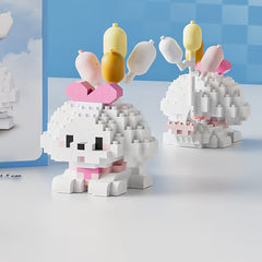 Dog Series Cartoon Animal Figurine Building Set Creative Gift