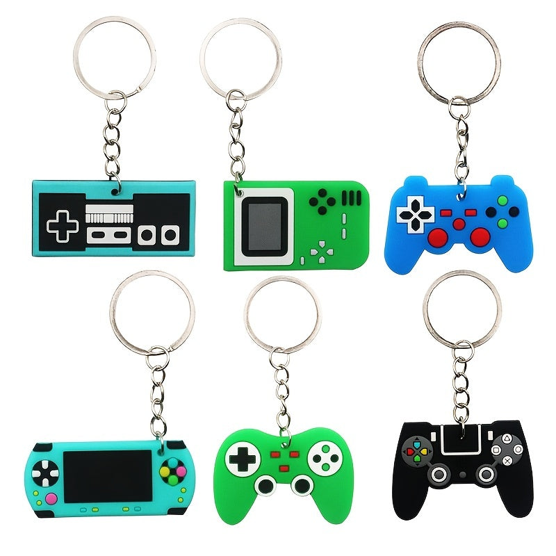 Game Controller Keychains Cartoon Bag Key Chain Keyring Ornament
