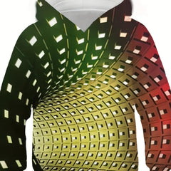 Colorful Swirl 3D Print Hoodie for Kids
