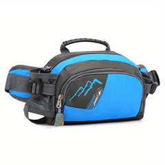 Large Capacity Nylon Waist Bag for Outdoor Sports and Travel