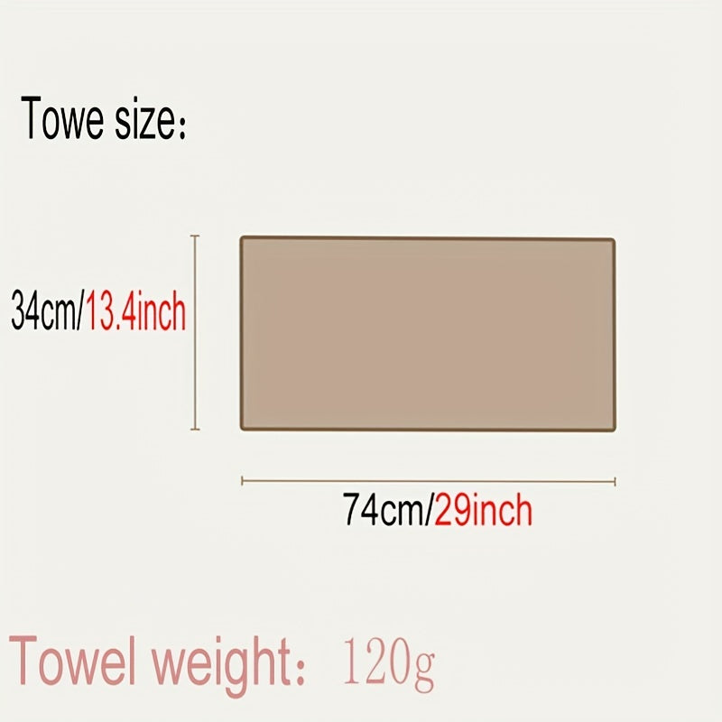 Soft Cotton Hand Towel for Bathroom and Gym 13.4x29 Inches