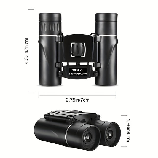 Professional HD Portable Binoculars Low Light Night Vision for Bird Watching