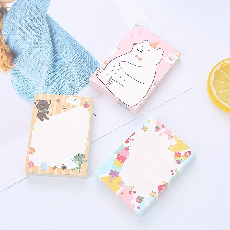 Creative Cartoon Bear Note Book Student Notepad Office Stationery