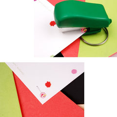 Mini Stapler Keychain for Students and Teens