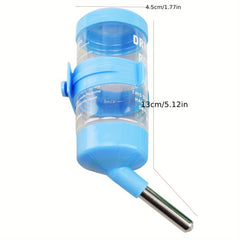 Hamster Water Bottle Dispenser Hanging Pet Drinking Bottle 80ml 125ml