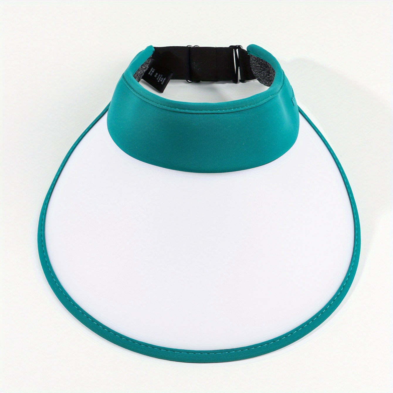 Dark Green Photochromic Visor Hat Lightweight PVC UV Protection Sun Hat