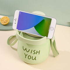 1000ml Stainless Steel Insulation Cup Portable Leakproof Large Belly Cup
