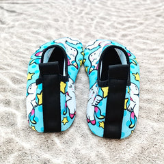 Cartoon Pony Water Shoes for Girls Quick Dry Lightweight Barefoot Outdoor