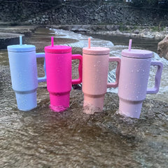 40oz Stainless Steel Cold Drink Cup Portable Water Bottle