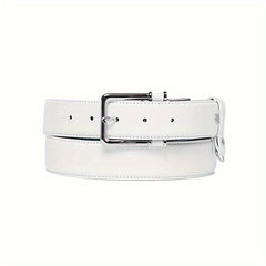 Men's Leather Cowhide Belt Classic Casual Adjustable Belt