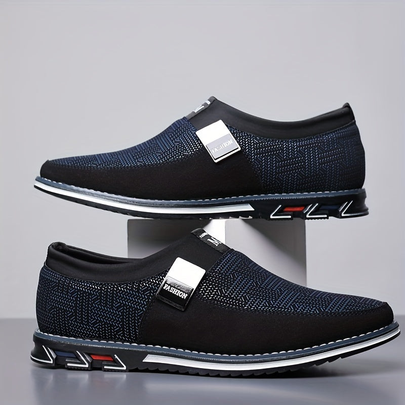 Men's Slip On Formal Shoes Non Slip Smart Casual Shoes