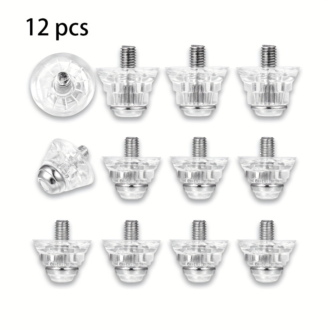 Soccer Shoe Spikes 13mm & 16mm 12pcs & 8pcs 4pcs Nylon Spikes