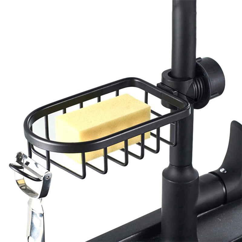 Sink Sponge Holder Faucet Rack - Kitchen Sink Dish Soap Tray