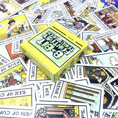 8 Bit Fantasy Tarot Card 79 Fortune Telling Game Divination Cards
