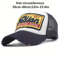 Mesh Hat Baseball Cap Sun Hat Letter Duck Tongue Cap Hip Hop Hat