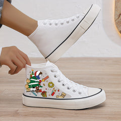 Plush Lined Thermal Canvas Sneakers