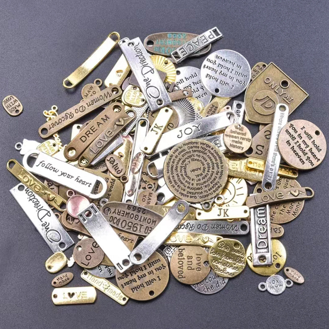 Vintage Zinc Alloy Charms Pendants for Jewelry Accessories