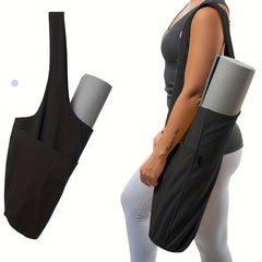 Yoga Mat Storage Bag with Large Side Pocket - Yoga Accessories