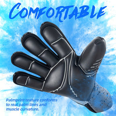 High Perf. Soccer Goalie Gloves Breathable With Grip