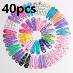 20pcs Colorful Clips for Kids Spring/Summer Gift