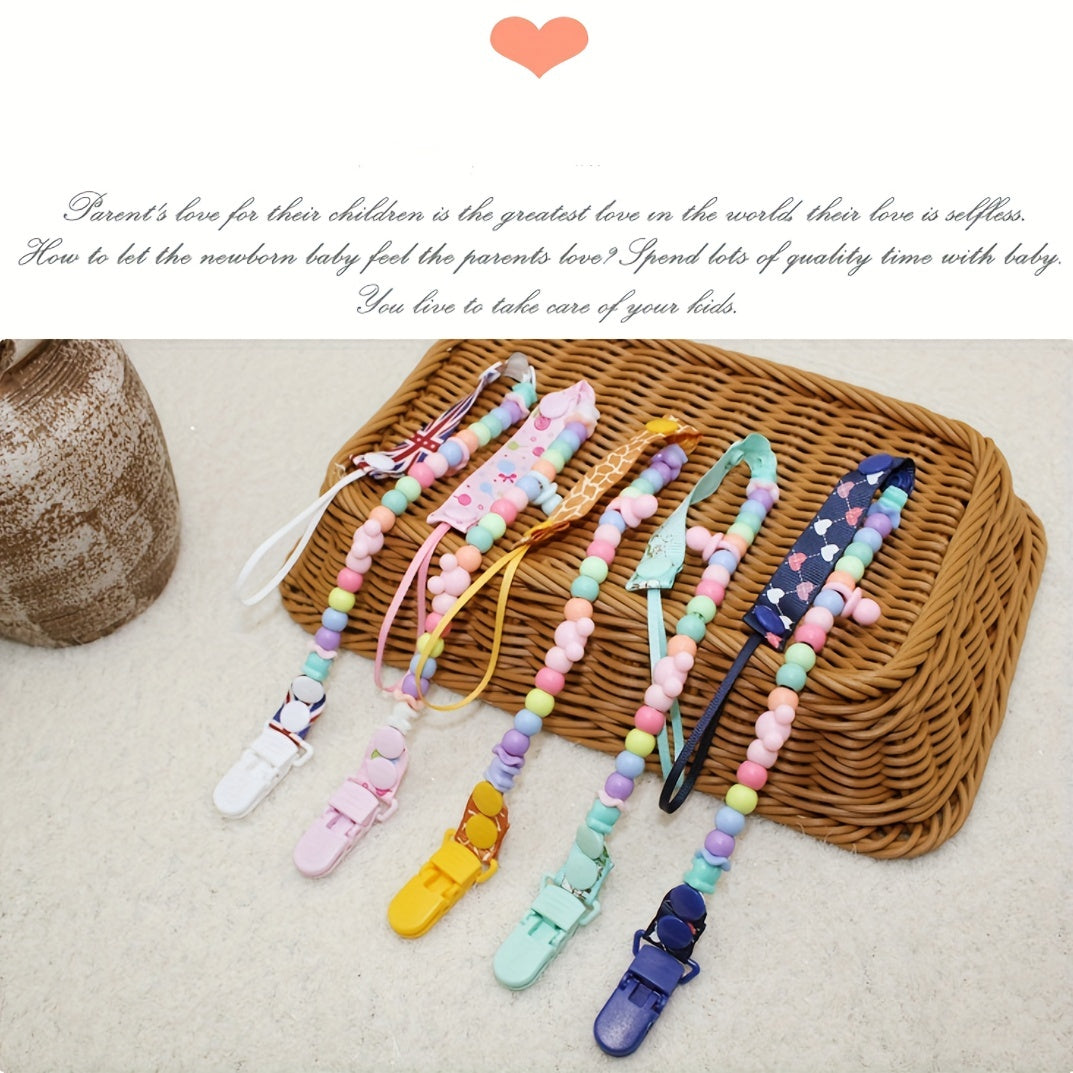 Soothing Pacifier with Anti-drop Chain and Bracelet