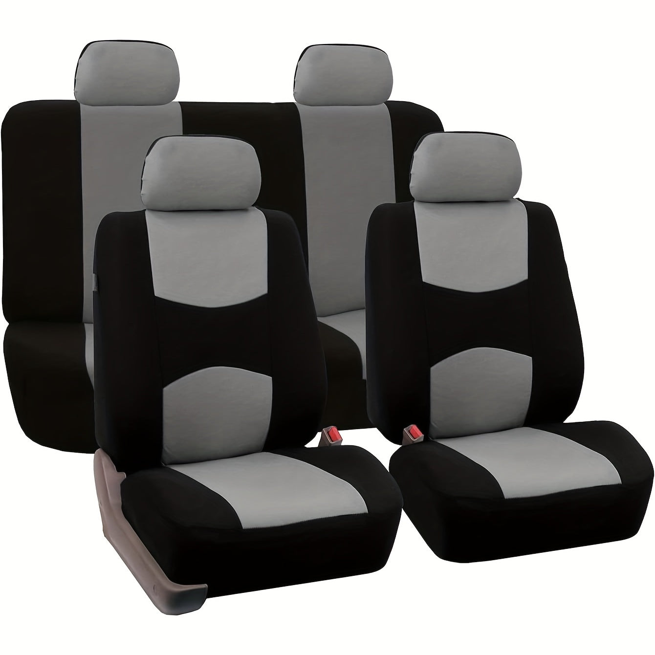 Car Seat Cover Set 5 seat 9 piece