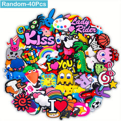 Random Shoe Charms With Different Designs Party Favor