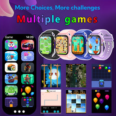 Givurao Kids Smartwatch for Boys & Girls with 8 Games & Camera