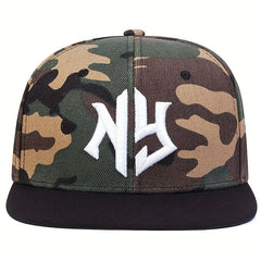 NY Adjustable Baseball Cap for Spring and Summer
