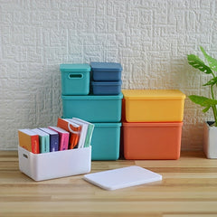 6Pc Dollhouse Storage Boxes Mini Containers for Toy Org & Decoration