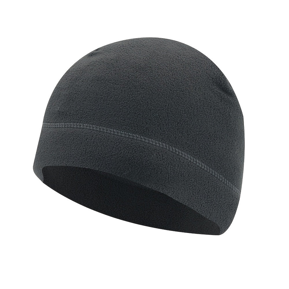 Beanie Hat Soft Fleece Windproof Warm Unisex