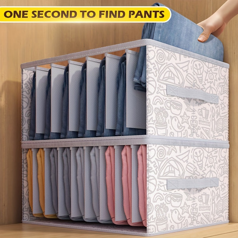 9 Grids PP Board Wardrobe Clothes Organizer + Support