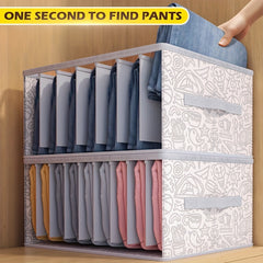 9 Grids PP Board Wardrobe Clothes Organizer + Support