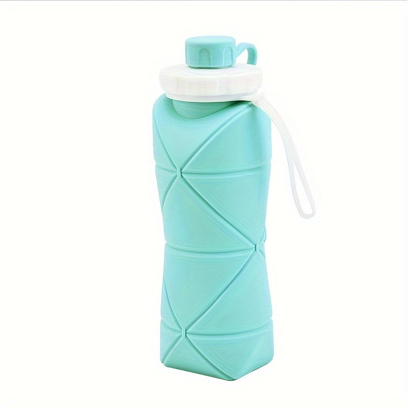 Silicone Collapsible Water Bottle Leak Proof Reusable BPA-Free