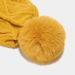 Women's Beanie Scarf & Tech Touch Gloves Set - Valentines