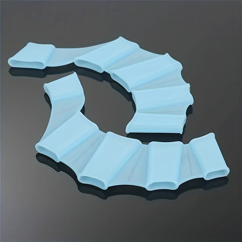 Silicone Flippers Webbed Hand Swim Gloves for Diving