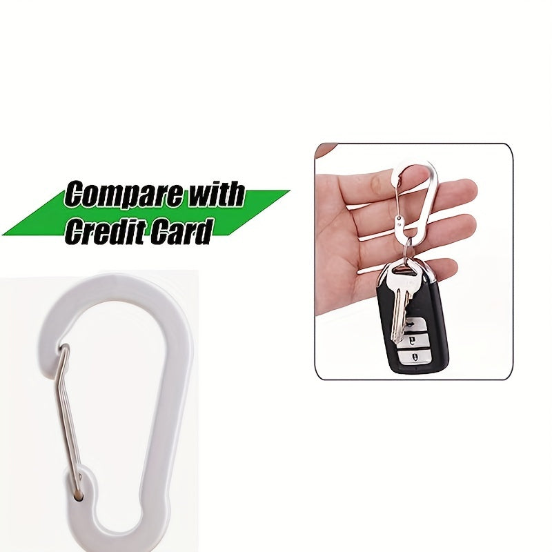 10pcs Quick drawing Aluminum Key Clip for Outdoor Activities