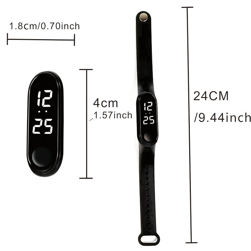 Stylish Minimalist LED Watch Set - Captivate Your Audience