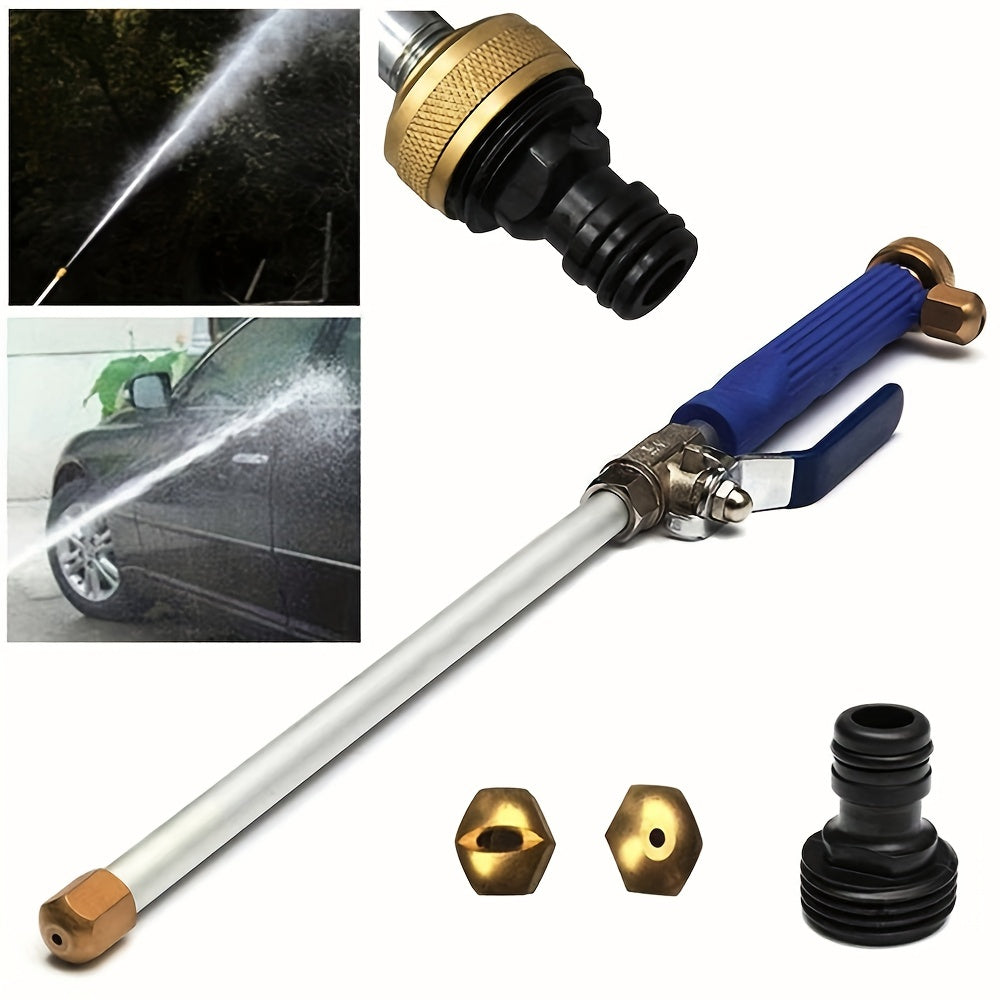 High Pressure Hose Nozzle for Garden Hose - Power Cleaning Gun