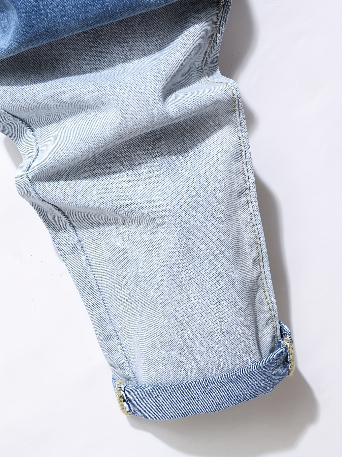 Mens Ripped Jeans Casual Distressed Denim Pants