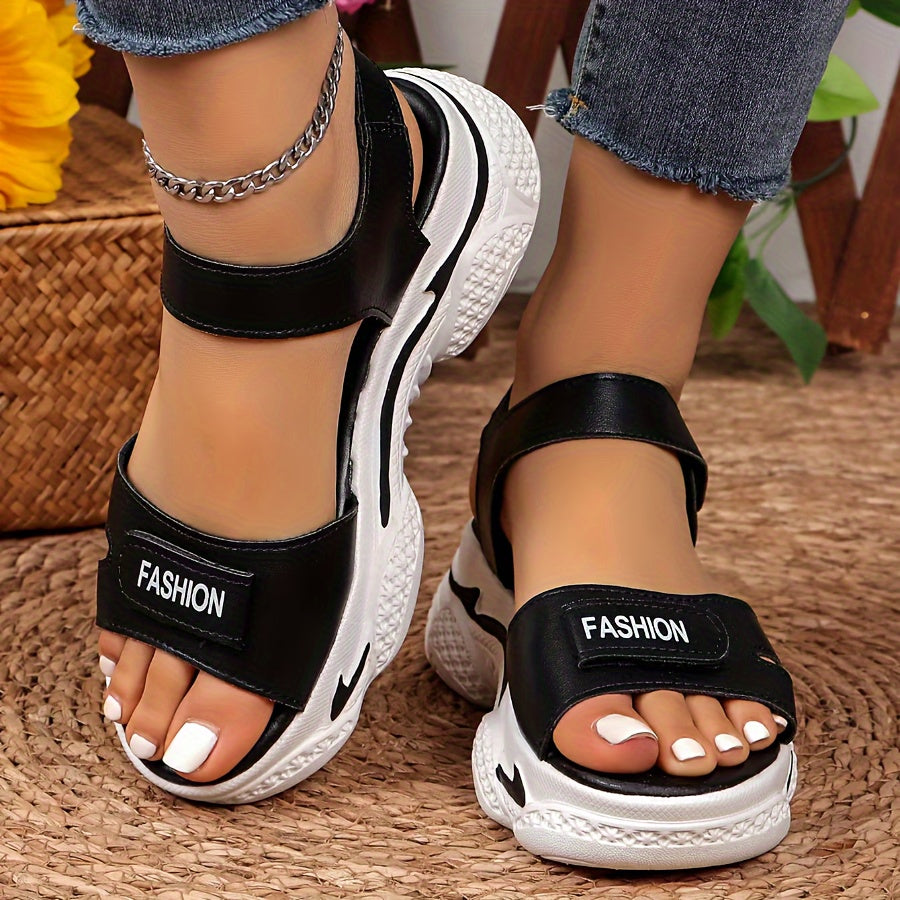 Summer Sandals Women Non slip Soft Bottom Sports Thick Bottom Sandals