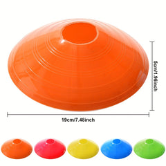 25pcs Soccer Ball Training Disc Football Agility Speed Equipment