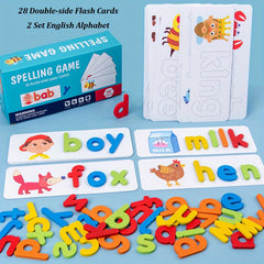 Wooden See And Spell Learning Toy For Kids