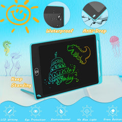 LCD Writing Board For Kids 8.5 Inch - Colorful Doodle Drawing Board
